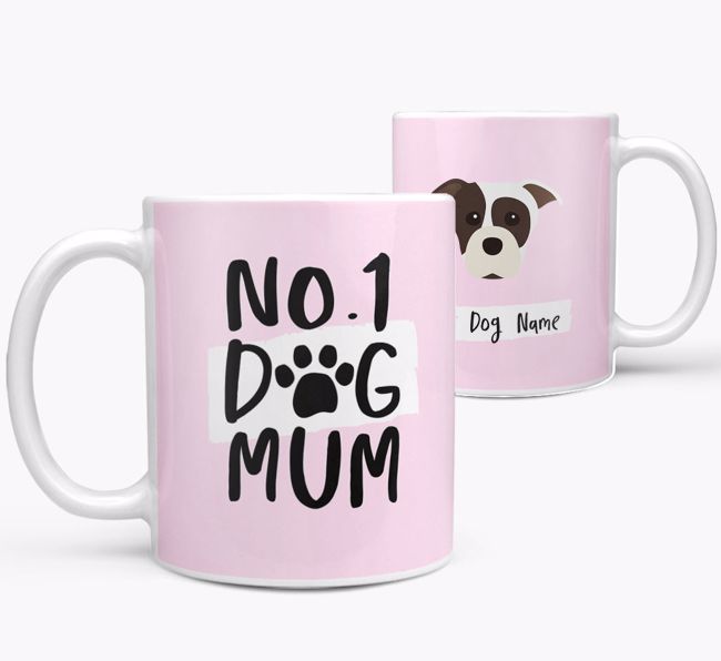 'No.1 Dog Mum' - Personalised {breedFullName} Mug